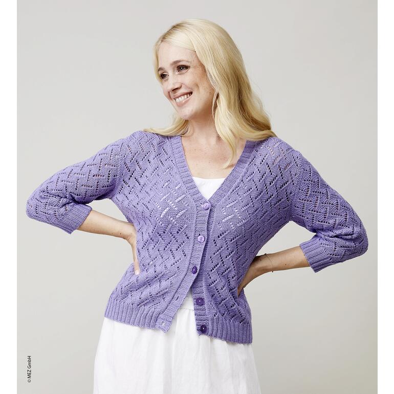 Anleitung 228/4, Cardigan aus Pyramid Cotton von Schachenmayr 