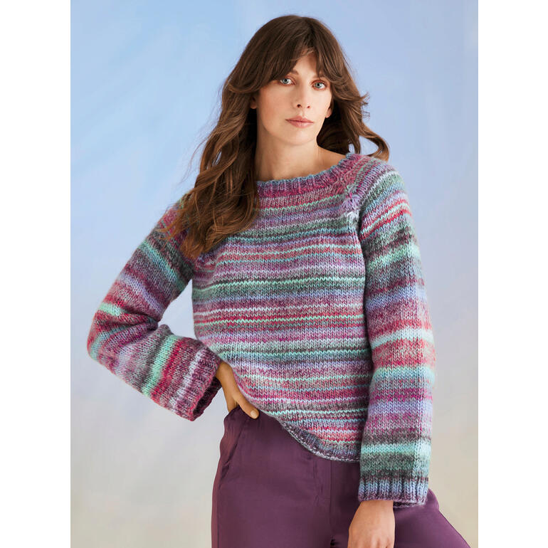 Anleitung 291/4, Pullover aus Pirouette XL von DMC 