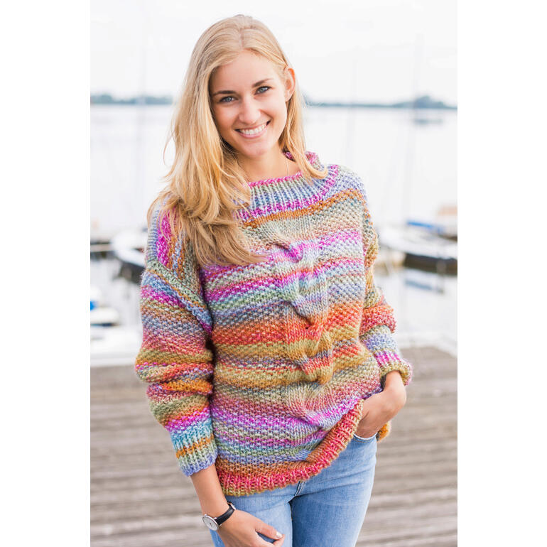 Anleitung 339/4, Pullover aus Passion von Rellana® Garne 