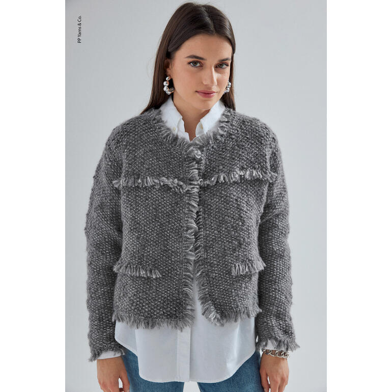 Anleitung 483/4, Jacke aus Phil Romantico von phildar 