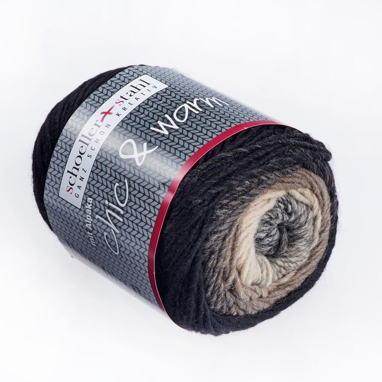 Chic & Warm von Schoeller+Stahl in Schwarz, Grau und Beige