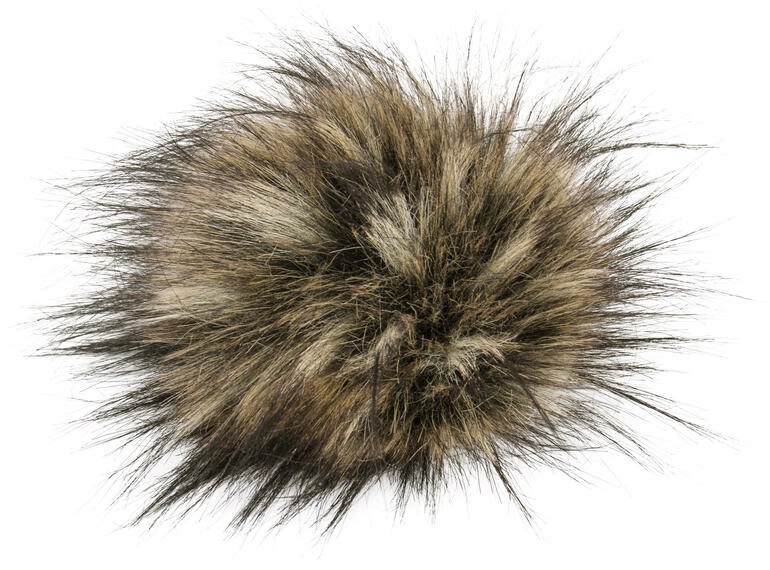 Fell Pompons von Pro Lana in vielseitiger Färbung, Flauschiges Zubehör.