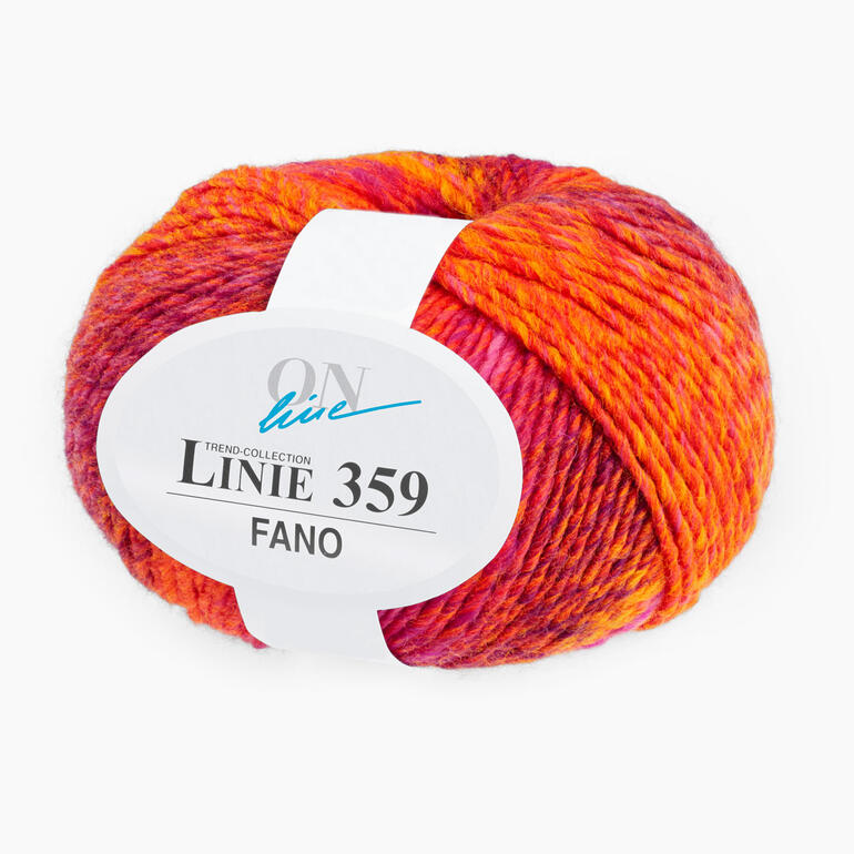 Bunte Wolle 'Linie 359 Fano' von ONline, 50g