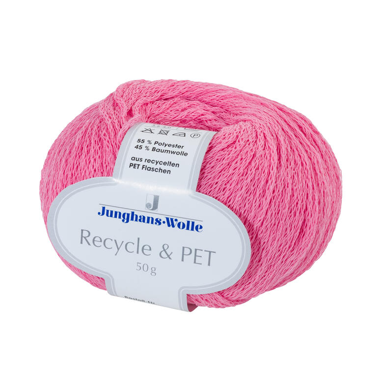 rosa Wolle Recycle & PET von Junghans-Wolle