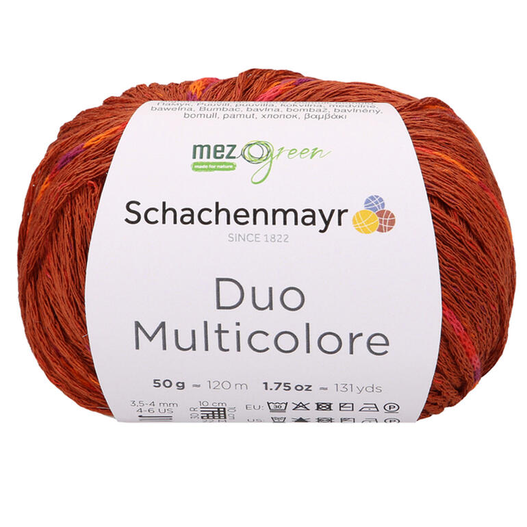 Duo Multicolore von Schachenmayr in der Farbe Marsala, 50g Wolle.