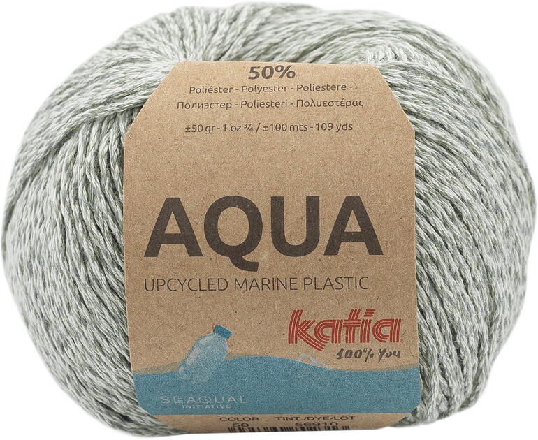 Aqua Garn von Katia, 50g.