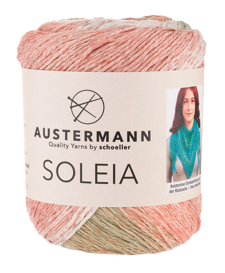 Sockenwolle Soleia von Austermann®, Farbe: Puder, 100g