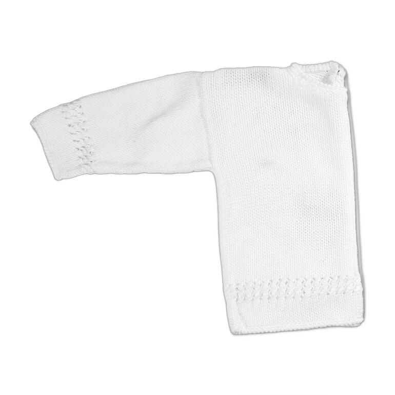 Anleitung für Pullover aus Cotonia II von Junghans-Wolle.