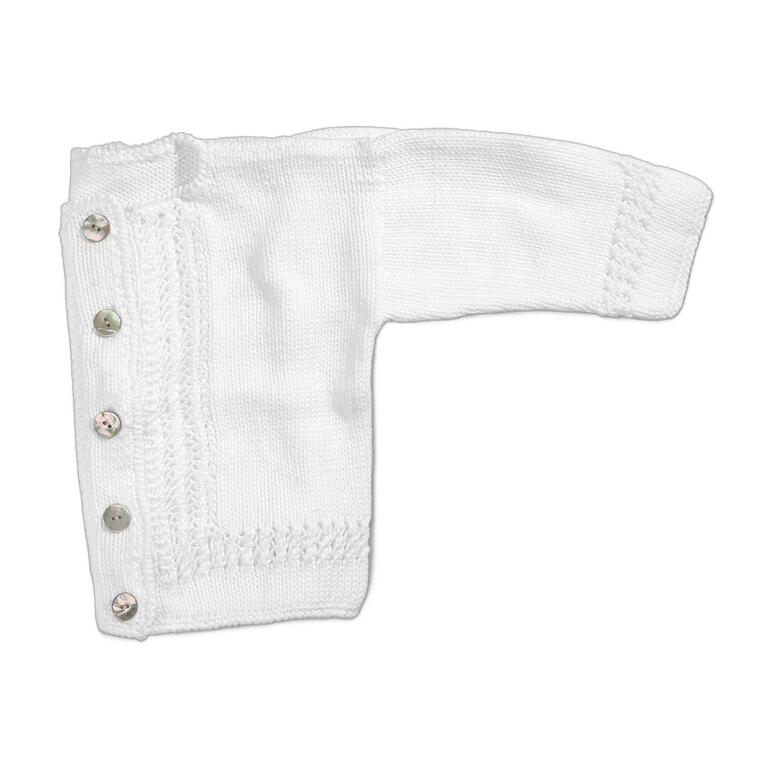 Anleitung für Jacke aus Cotonia II von Junghans-Wolle.