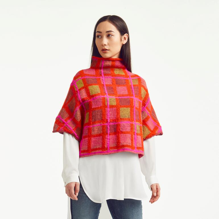 Halbarm-Turtle aus Monello-175 Color, lässig kombiniert.