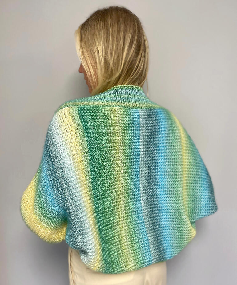 Seelenwärmer aus Regenbogenfarben von BellaLana®